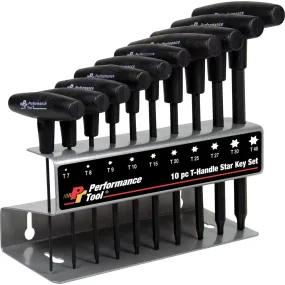 10 pc T-Handle Torx Set WLMW80276
