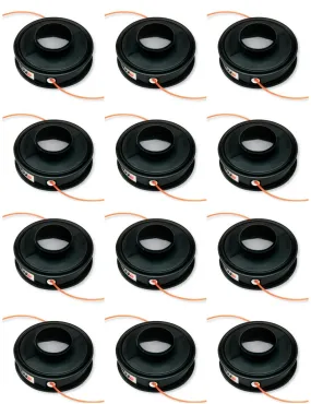(12 Pack) Echo ECHOmatic String-Trimmer Head Fits ALL SRM Models 21560070