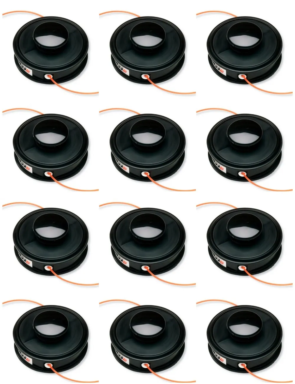 (12 Pack) Echo ECHOmatic String-Trimmer Head Fits ALL SRM Models 21560070