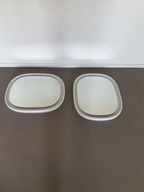2 ceramic Sphinxs mirrors