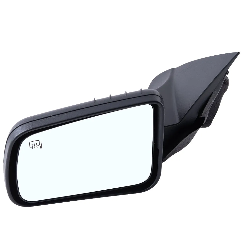 2008-2011 Ford Focus Power Mirror With Heat Textured Black Base With Textured Black Cover LH
