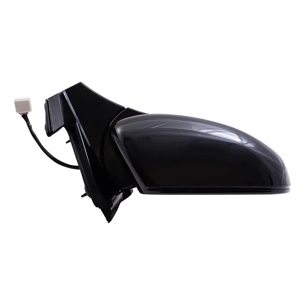 2019-2022 Honda Pilot Elite/Black Edition Power Mirror Assembly Paint To Match Black Power Folding With Heat-Signal-Memory Without Auto Dimming-Side View Camera RH 2019-2023 Honda Passport Elite