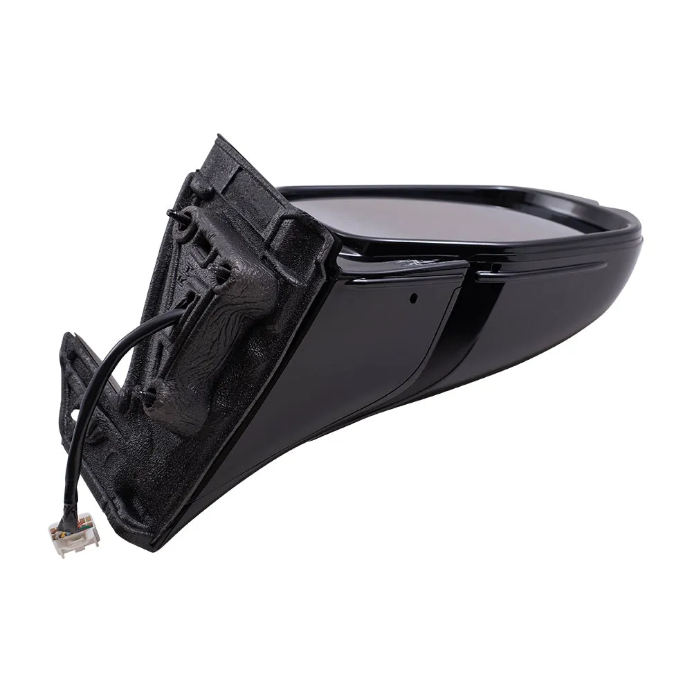 2019-2022 Honda Pilot Elite/Black Edition Power Mirror Assembly Paint To Match Black Power Folding With Heat-Signal-Memory Without Auto Dimming-Side View Camera RH 2019-2023 Honda Passport Elite