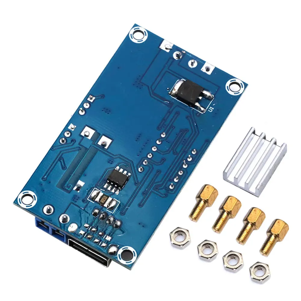 5A XL4015 constant voltage constant current step-down power supply module voltage and current display LED drive lithium battery charging