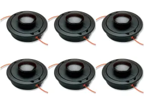 (6 Pack) Echo 'ECHOmatic Pro' String-Trimmer Head Fits ALL SRM Models 21560031