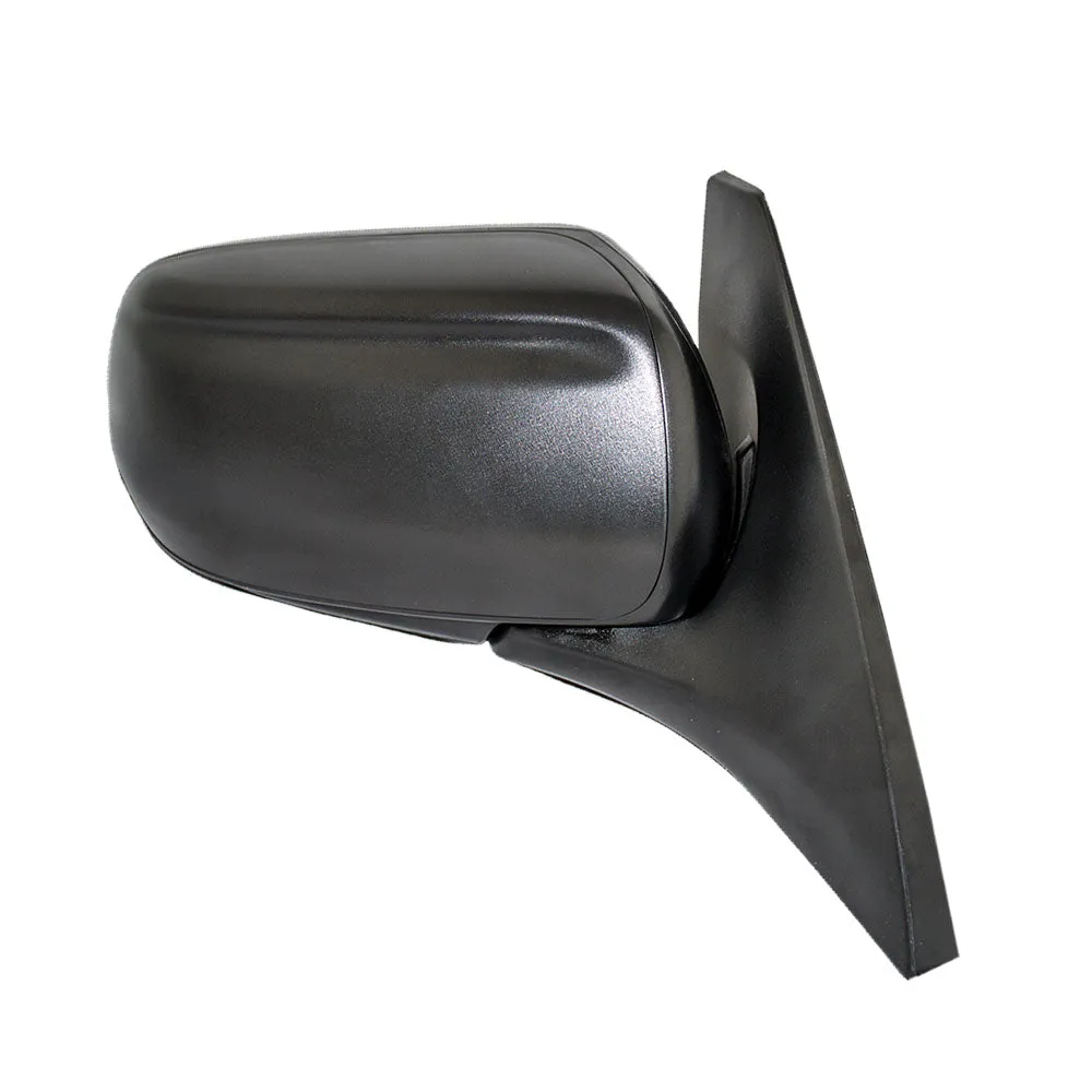 99 00 01 02 03 Mazda Protege Passengers Side View Power Mirror Textured Assembly