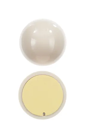 Ace 2-3/8 in. W Plastic Almond Wall Door Stop Mounts to wall