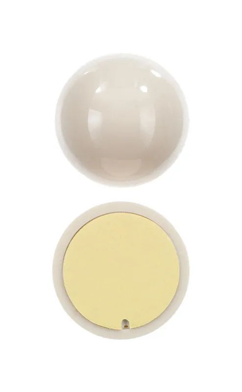 Ace 2-3/8 in. W Plastic Almond Wall Door Stop Mounts to wall