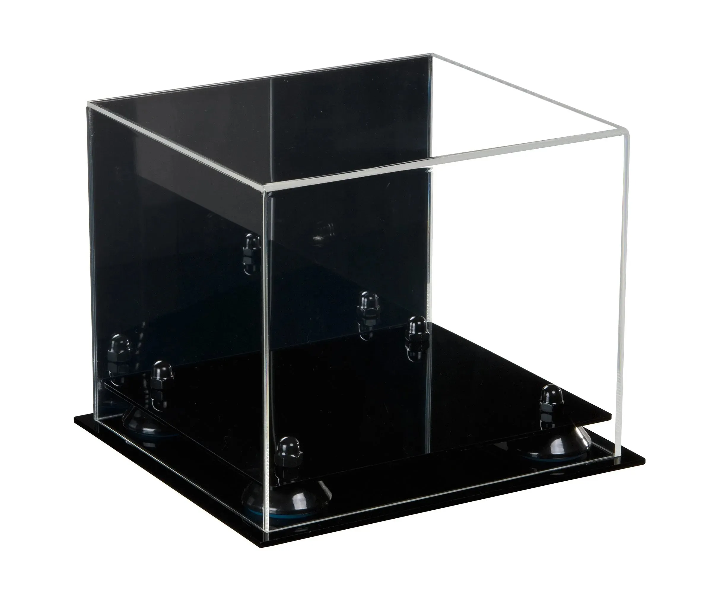 Acrylic Baseball Cap Display Case - Mirror Wall Mounts (V21/A006)