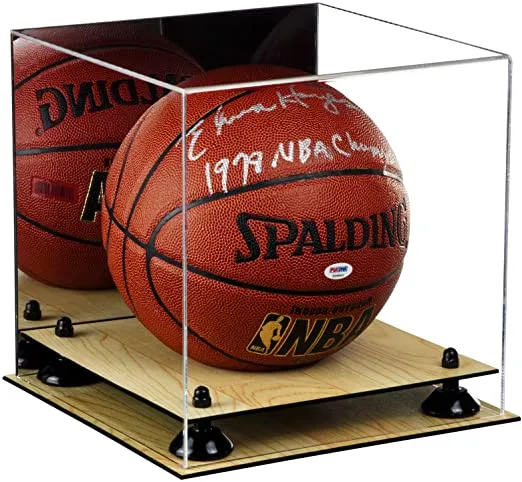 Acrylic Full Size Basketball Display Case - Mirror no Wall Mounts (B01/A001)