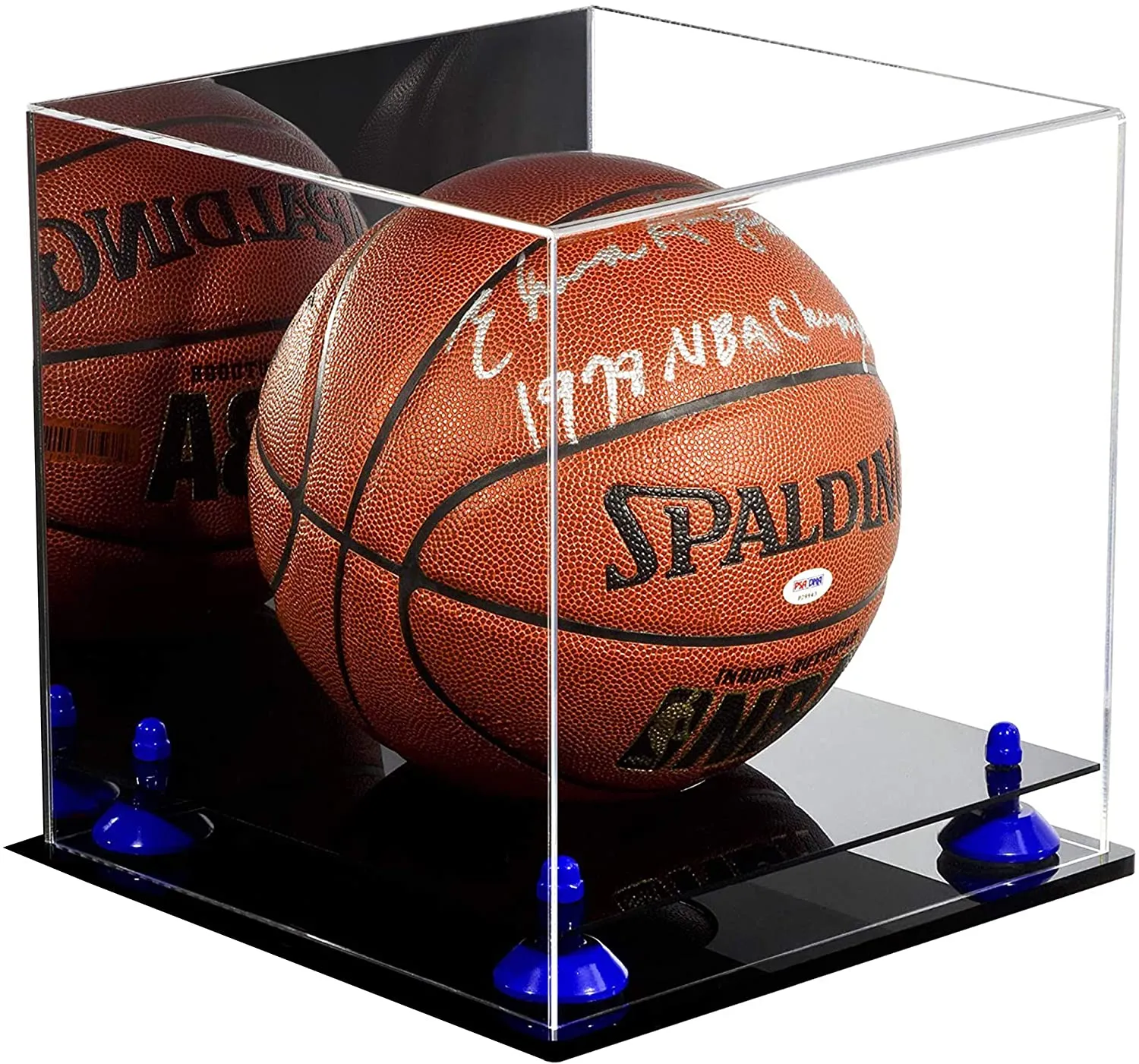 Acrylic Full Size Basketball Display Case - Mirror no Wall Mounts (B01/A001)