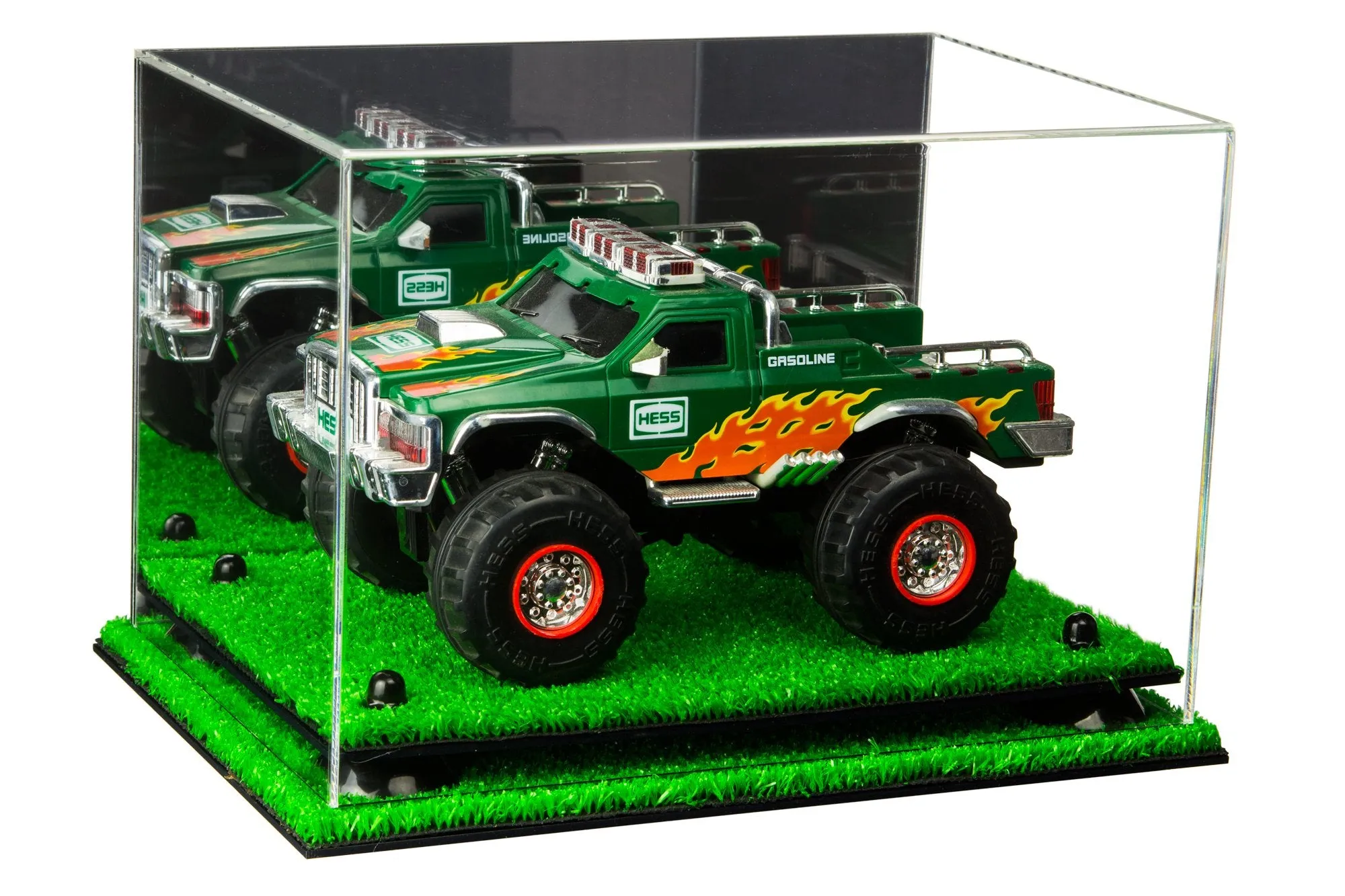 Acrylic Versatile Display Case 12 X 8.25 X 8 - Mirror no Wall Mounts (V41/A004)