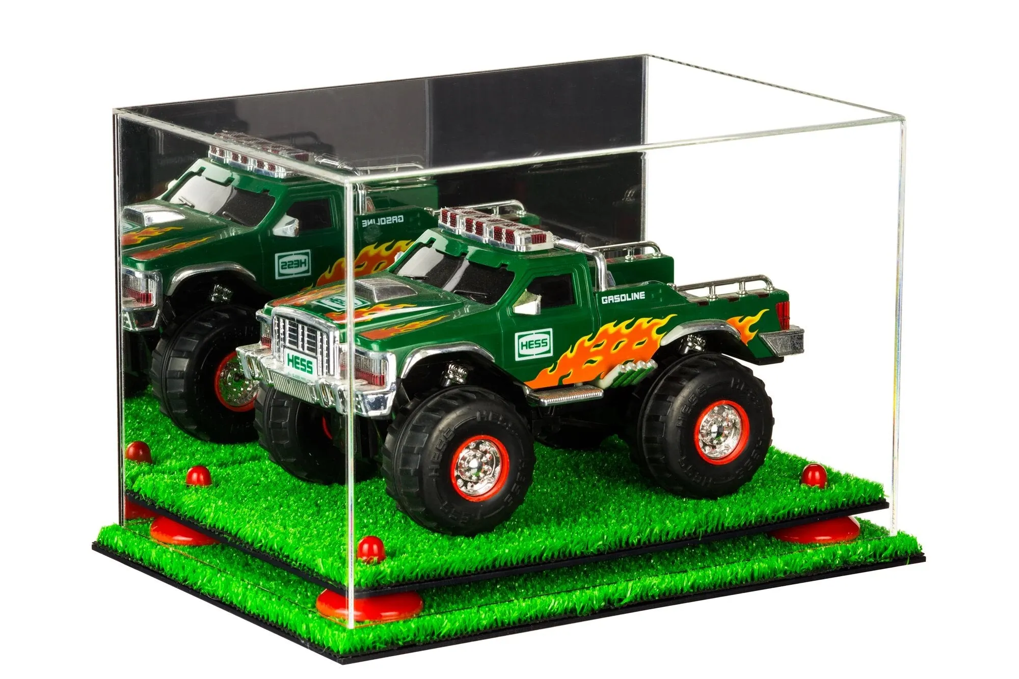 Acrylic Versatile Display Case 12 X 8.25 X 8 - Mirror no Wall Mounts (V41/A004)