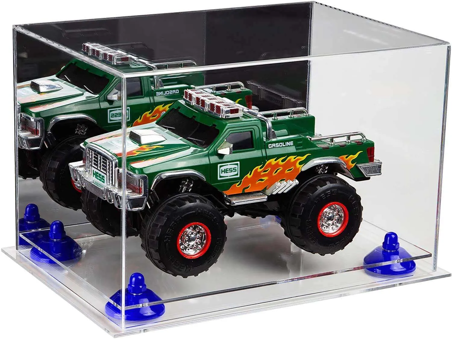 Acrylic Versatile Display Case 12 X 8.25 X 8 - Mirror no Wall Mounts (V41/A004)