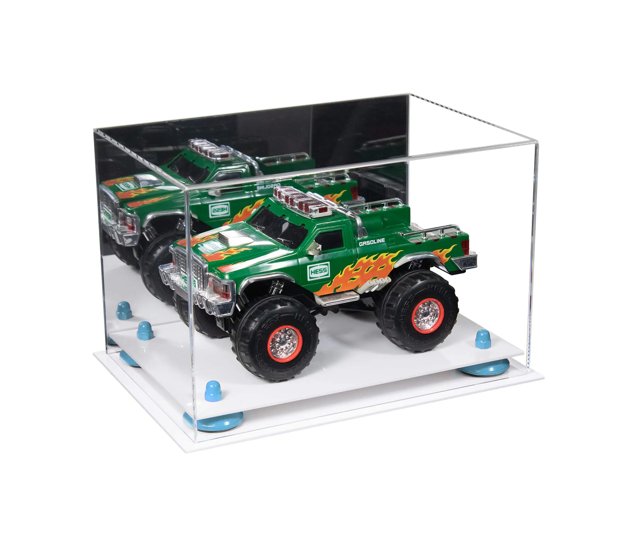 Acrylic Versatile Display Case 12 X 8.25 X 8 - Mirror no Wall Mounts (V41/A004)