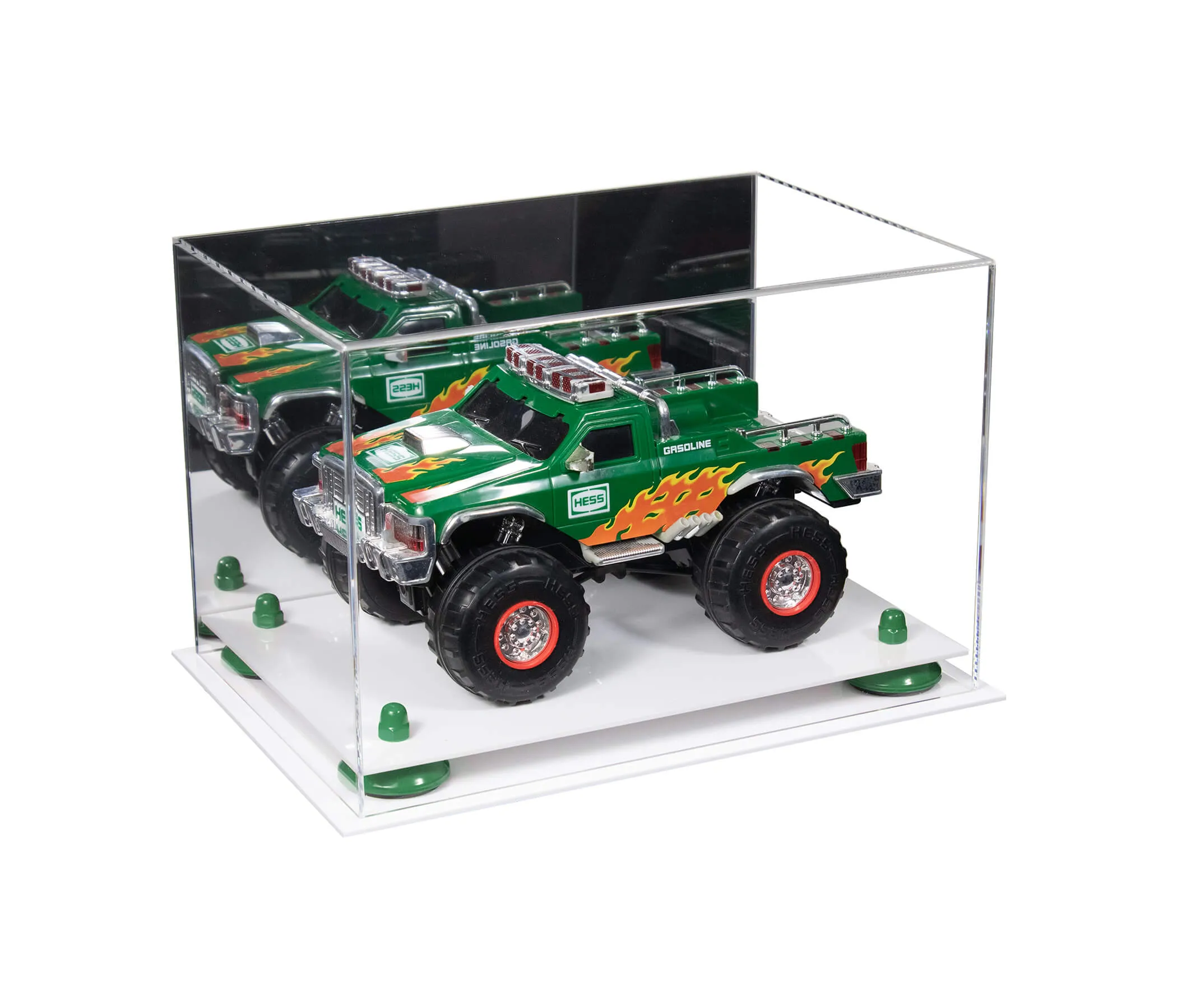Acrylic Versatile Display Case 12 X 8.25 X 8 - Mirror no Wall Mounts (V41/A004)