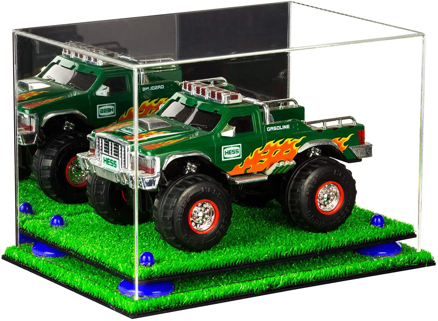 Acrylic Versatile Display Case 12 X 8.25 X 8 - Mirror no Wall Mounts (V41/A004)