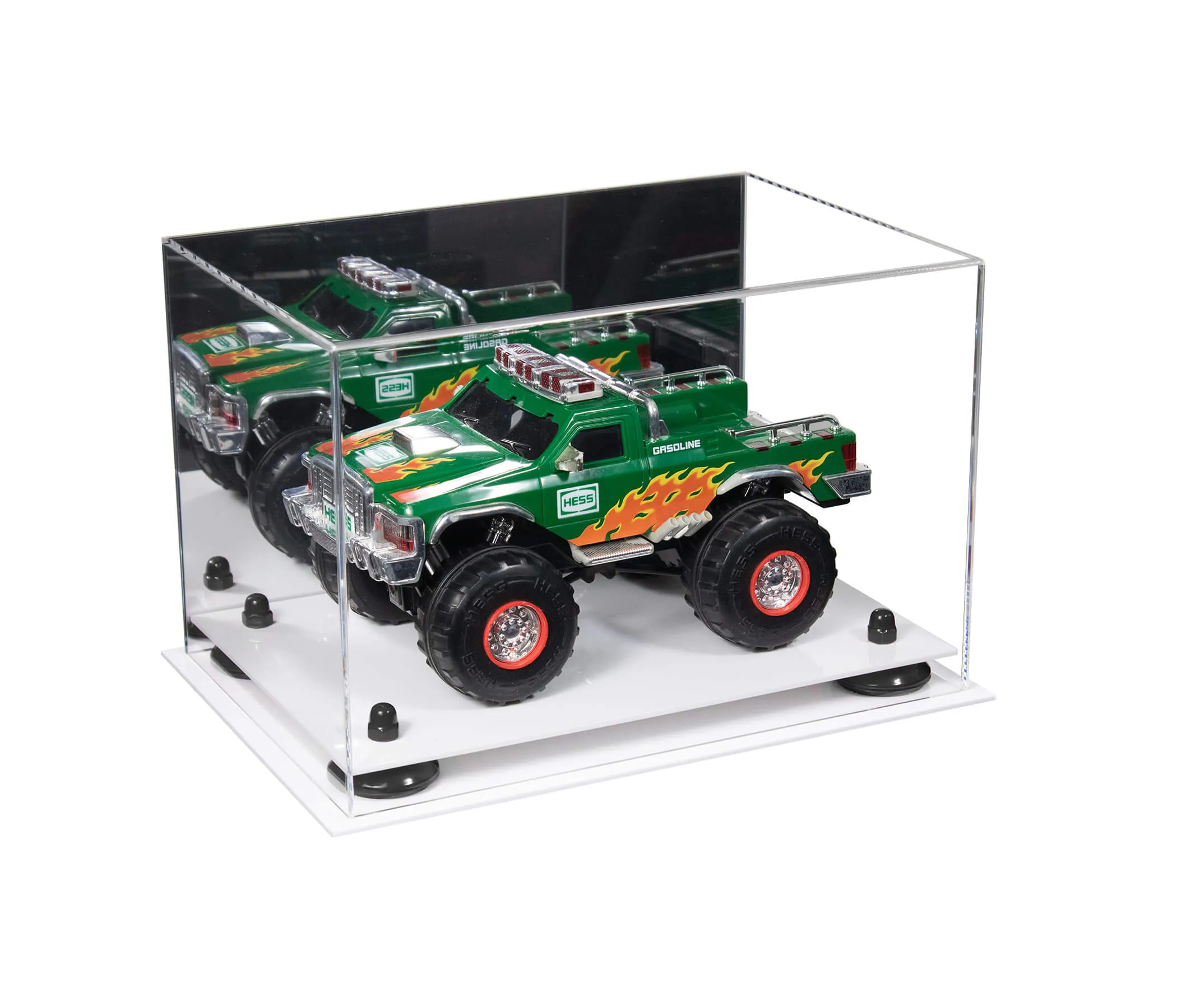 Acrylic Versatile Display Case 12 X 8.25 X 8 - Mirror no Wall Mounts (V41/A004)