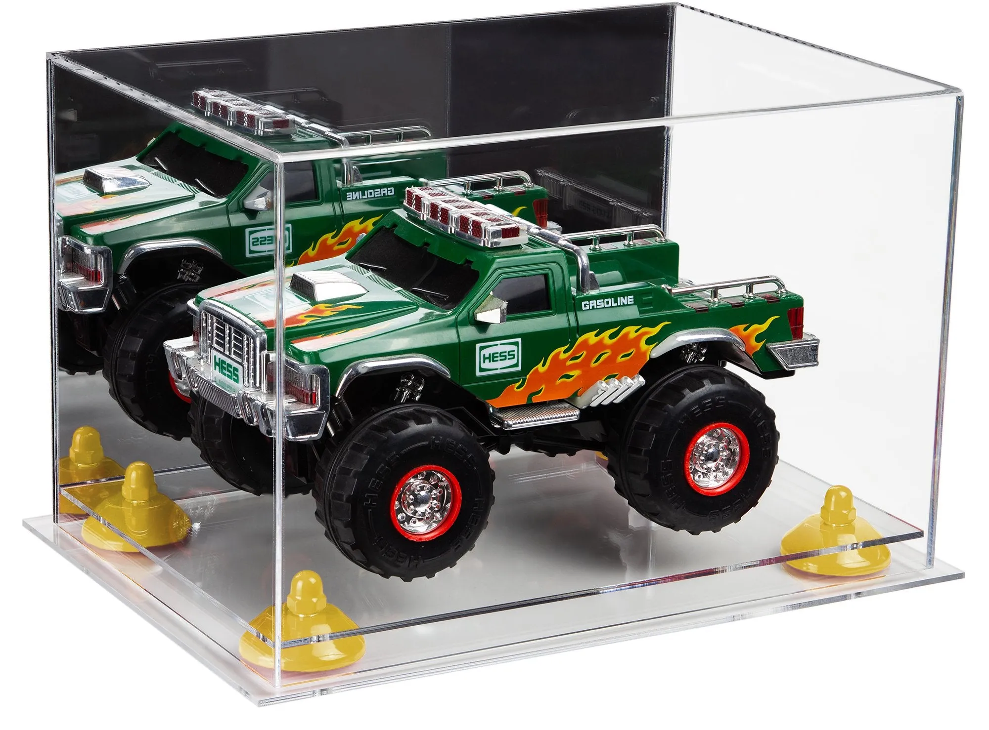 Acrylic Versatile Display Case 12 X 8.25 X 8 - Mirror no Wall Mounts (V41/A004)