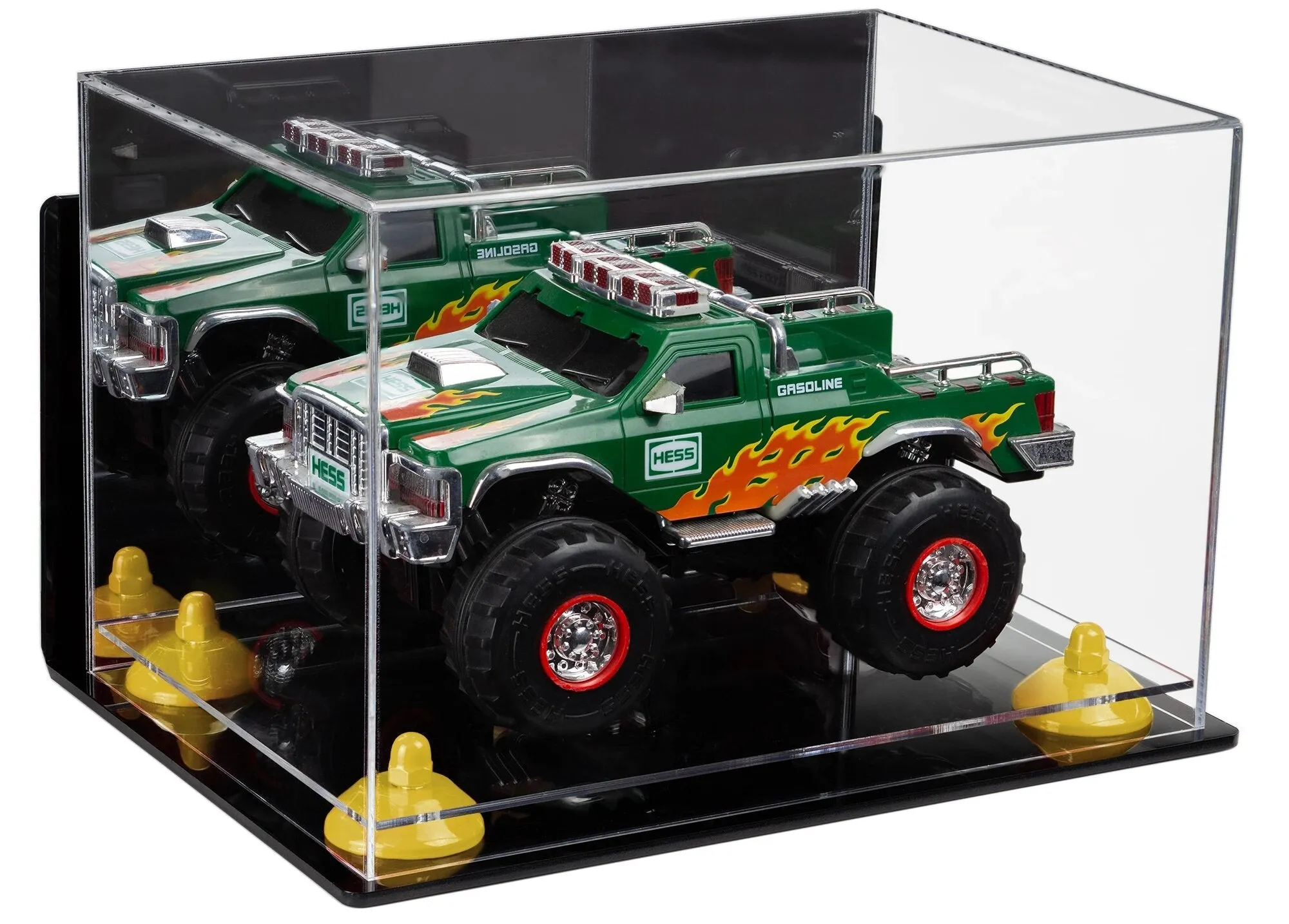 Acrylic Versatile Display Case 12 X 8.25 X 8 - Mirror Wall Mounts (V41/A004)