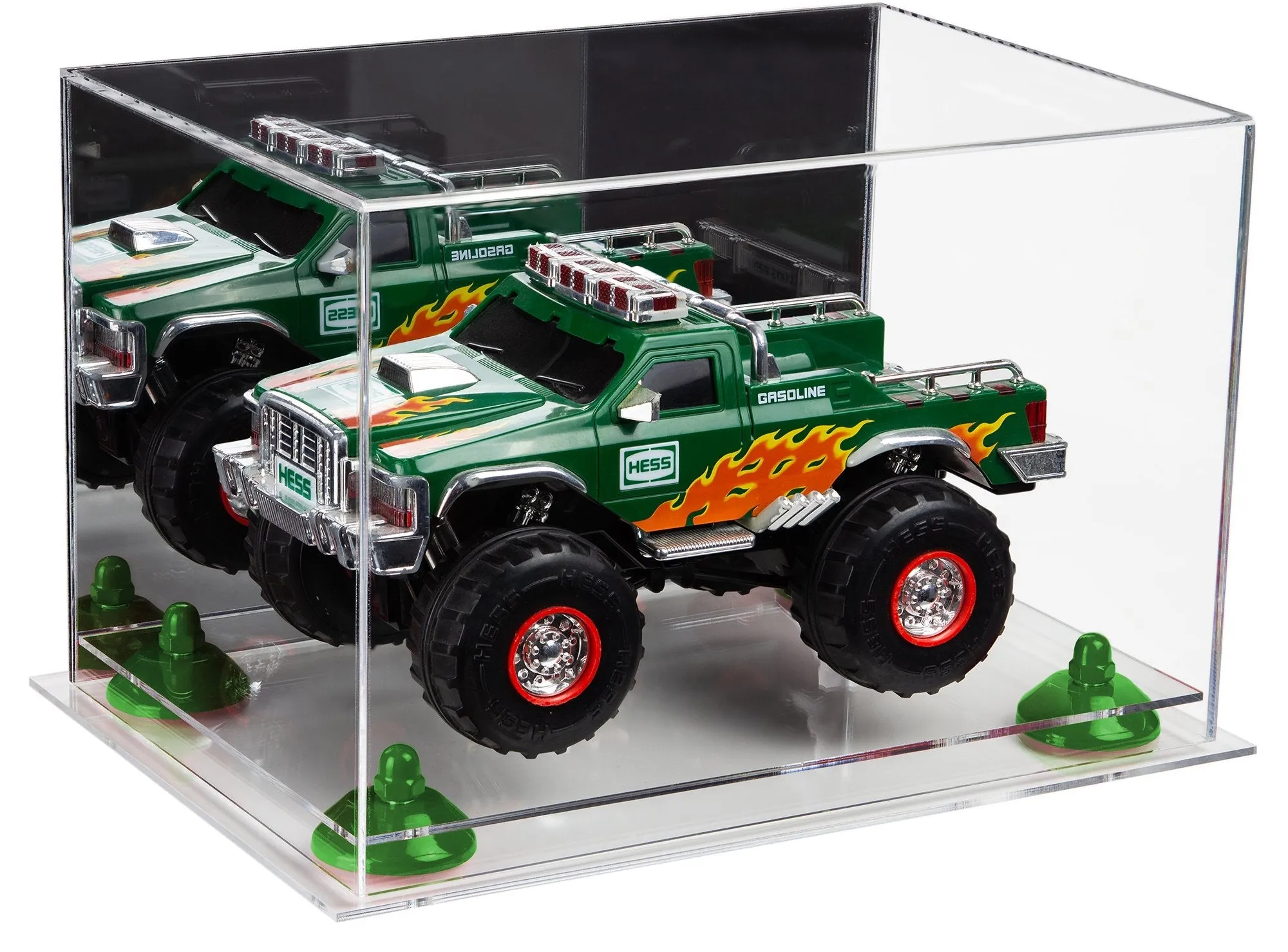 Acrylic Versatile Display Case 12 X 8.25 X 8 - Mirror Wall Mounts (V41/A004)