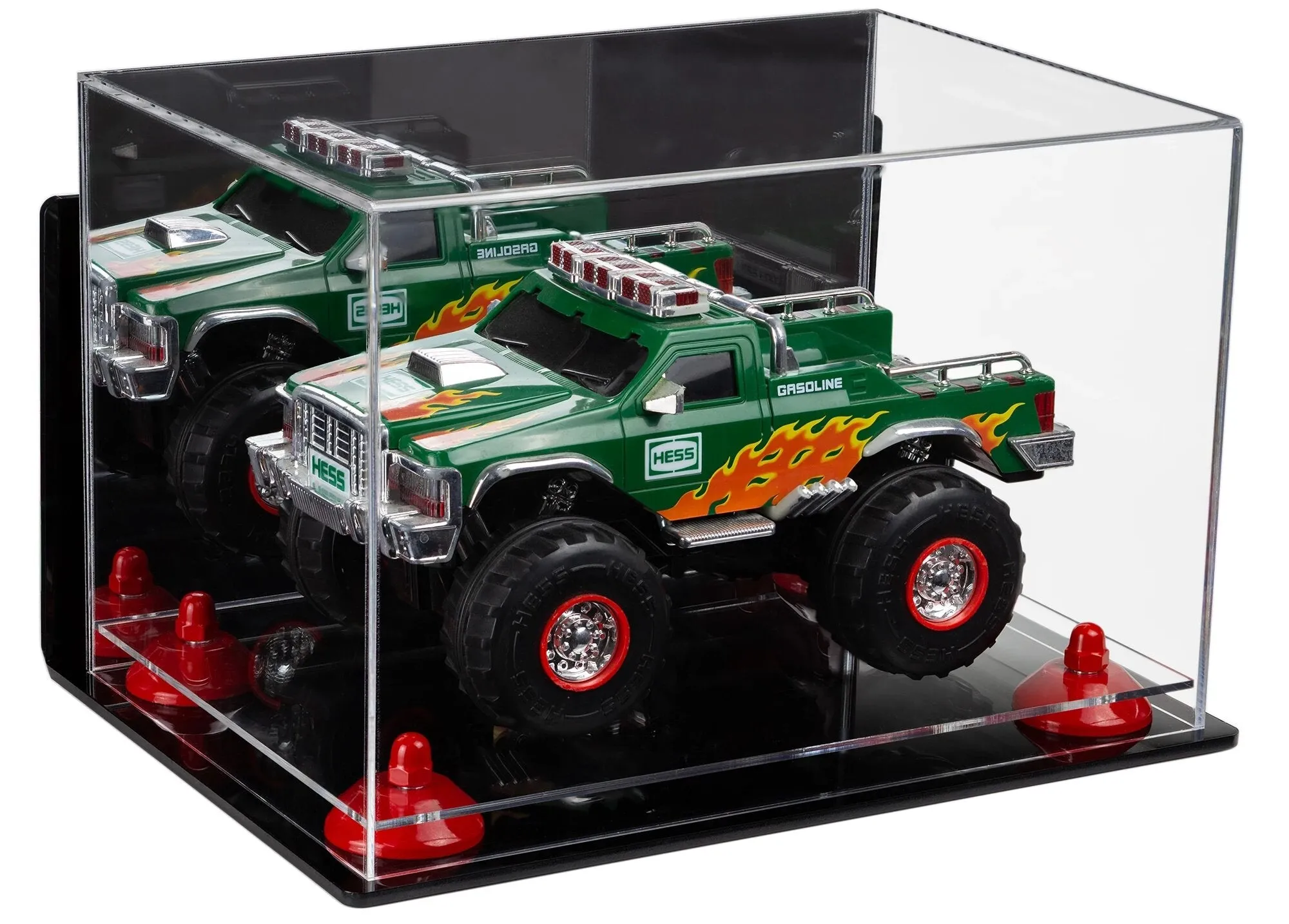 Acrylic Versatile Display Case 12 X 8.25 X 8 - Mirror Wall Mounts (V41/A004)