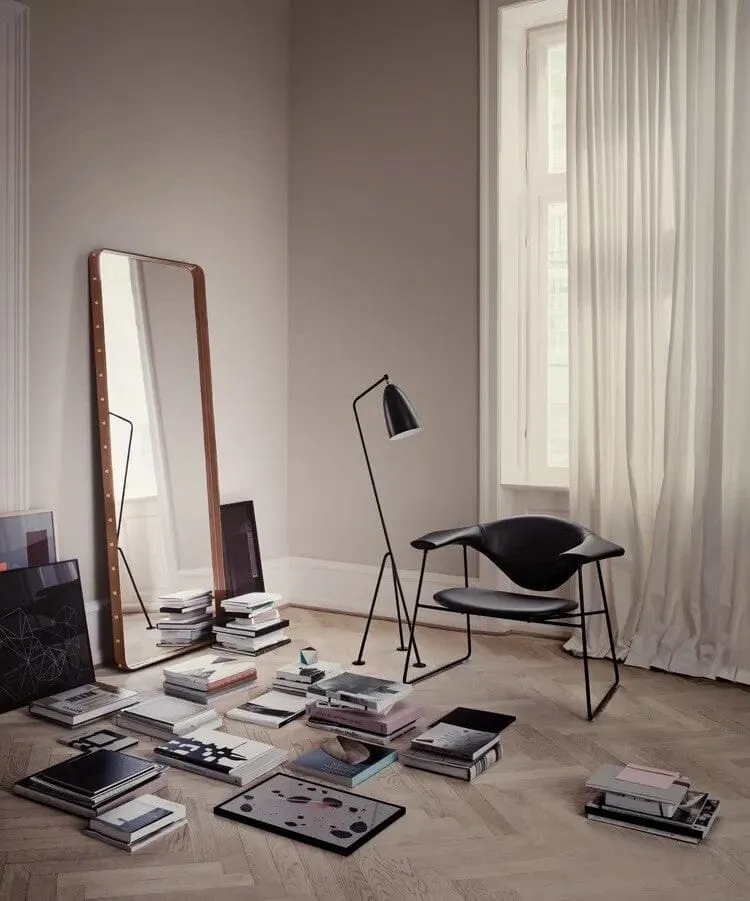 Adnet Rectangulaire Mirror