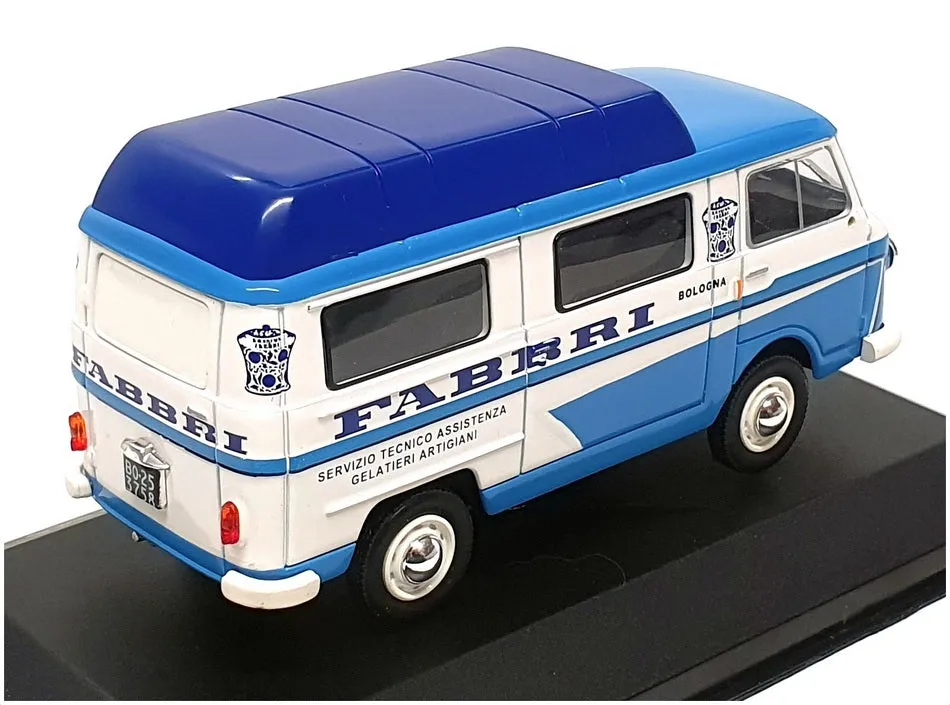 Altaya 1/43 Scale 19624M - 1965 Lancia Superjolly Minibus (Fabbri) Blue/White