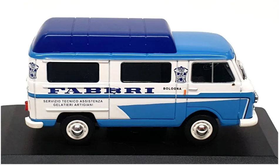 Altaya 1/43 Scale 19624M - 1965 Lancia Superjolly Minibus (Fabbri) Blue/White