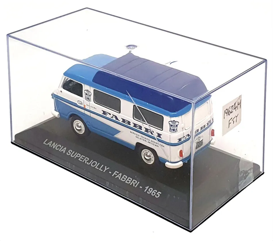 Altaya 1/43 Scale 19624M - 1965 Lancia Superjolly Minibus (Fabbri) Blue/White