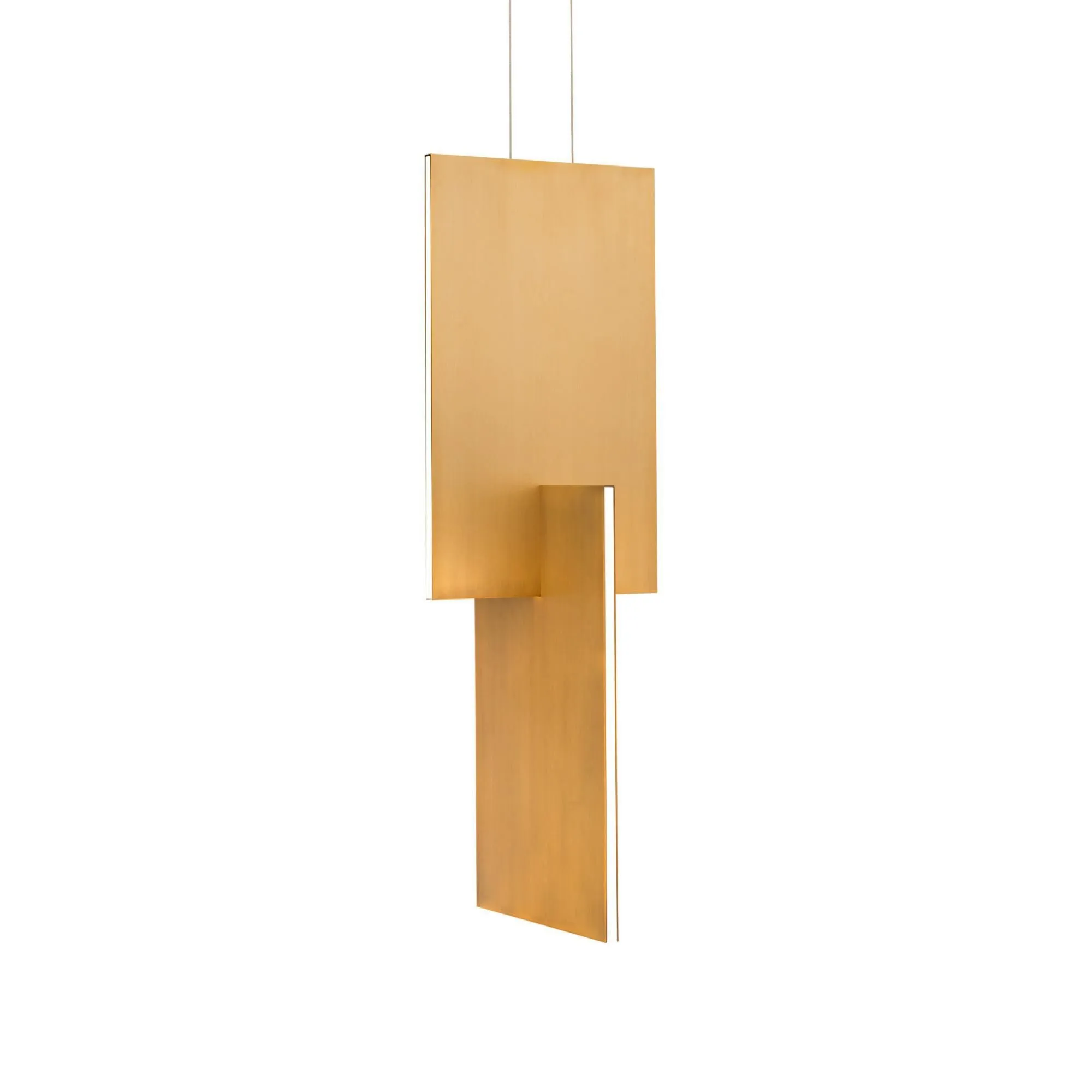 Amari 11in LED Mini Pendant 3000K in Aged Brass