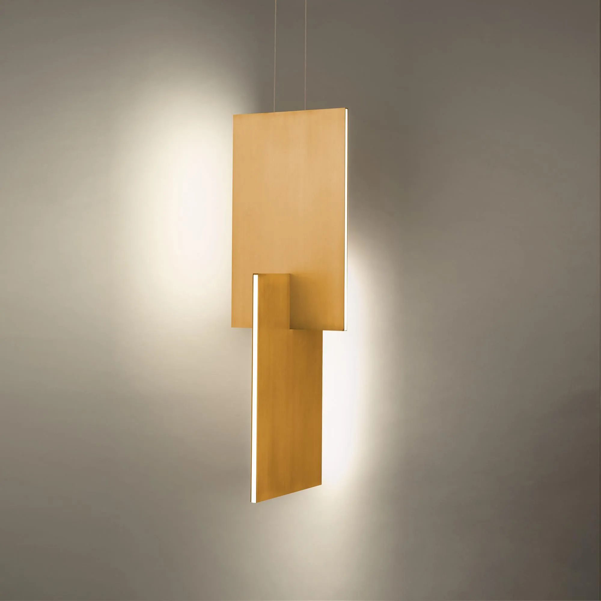 Amari 11in LED Mini Pendant 3000K in Aged Brass