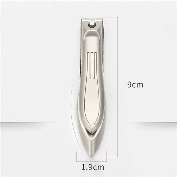 Anti-splash nail clipper