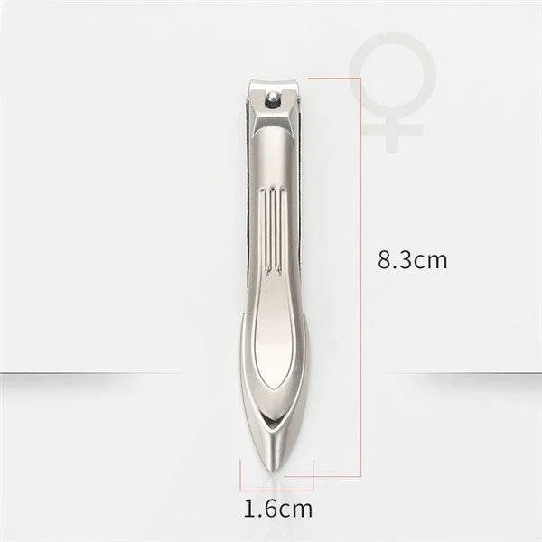 Anti-splash nail clipper