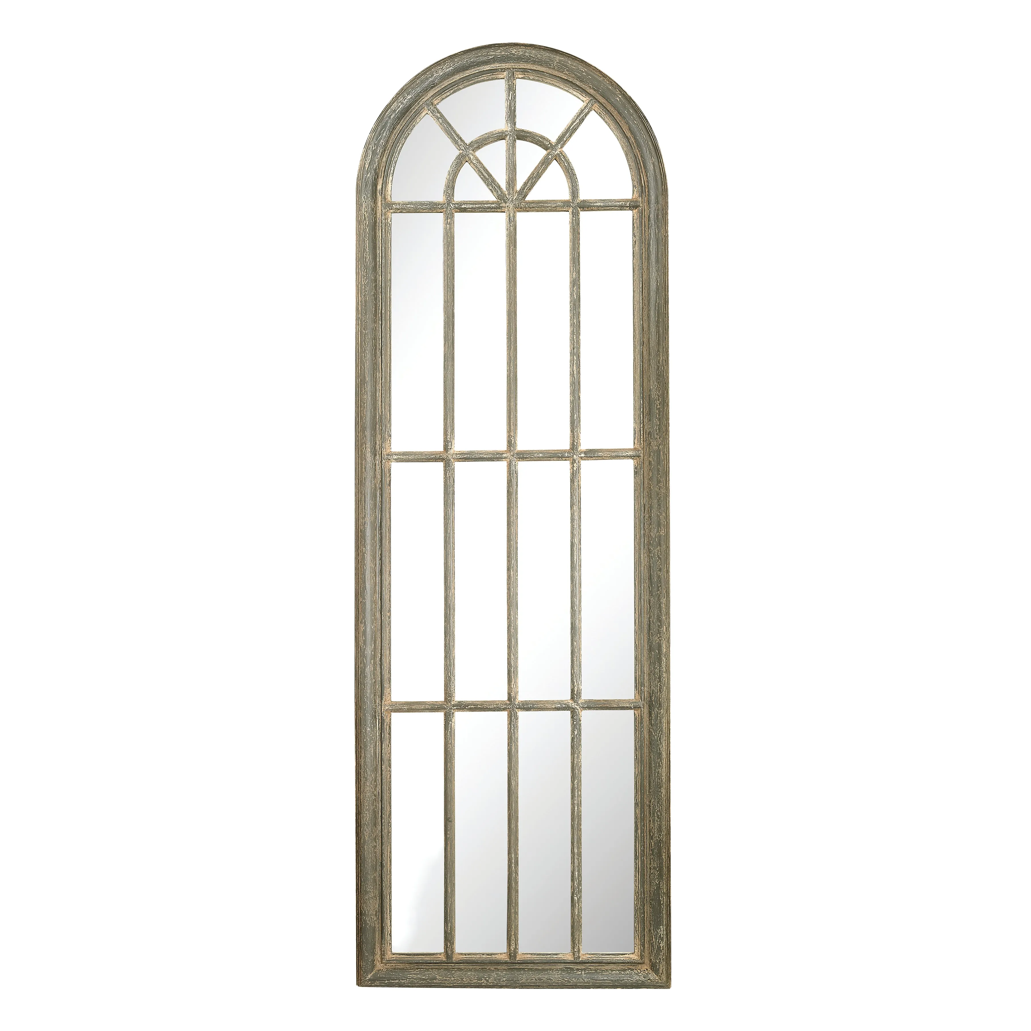 ArchedWindowpane Wall Mirrors