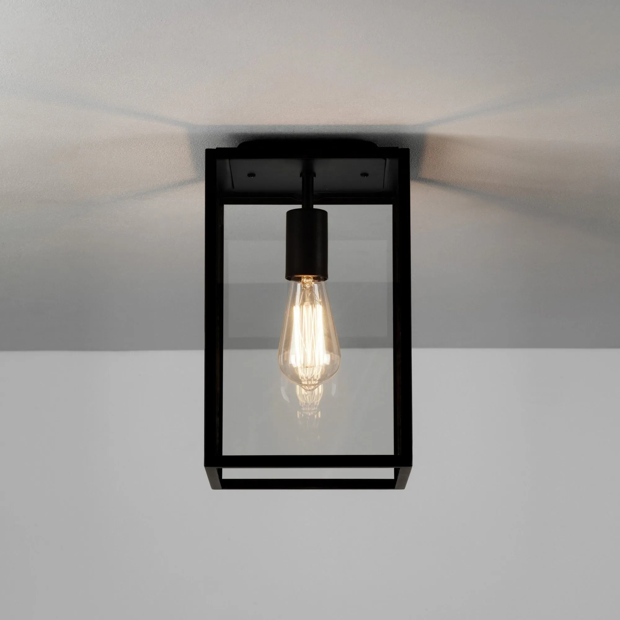 Astro 1095021 Homefield Outdoor Ceiling Light Black