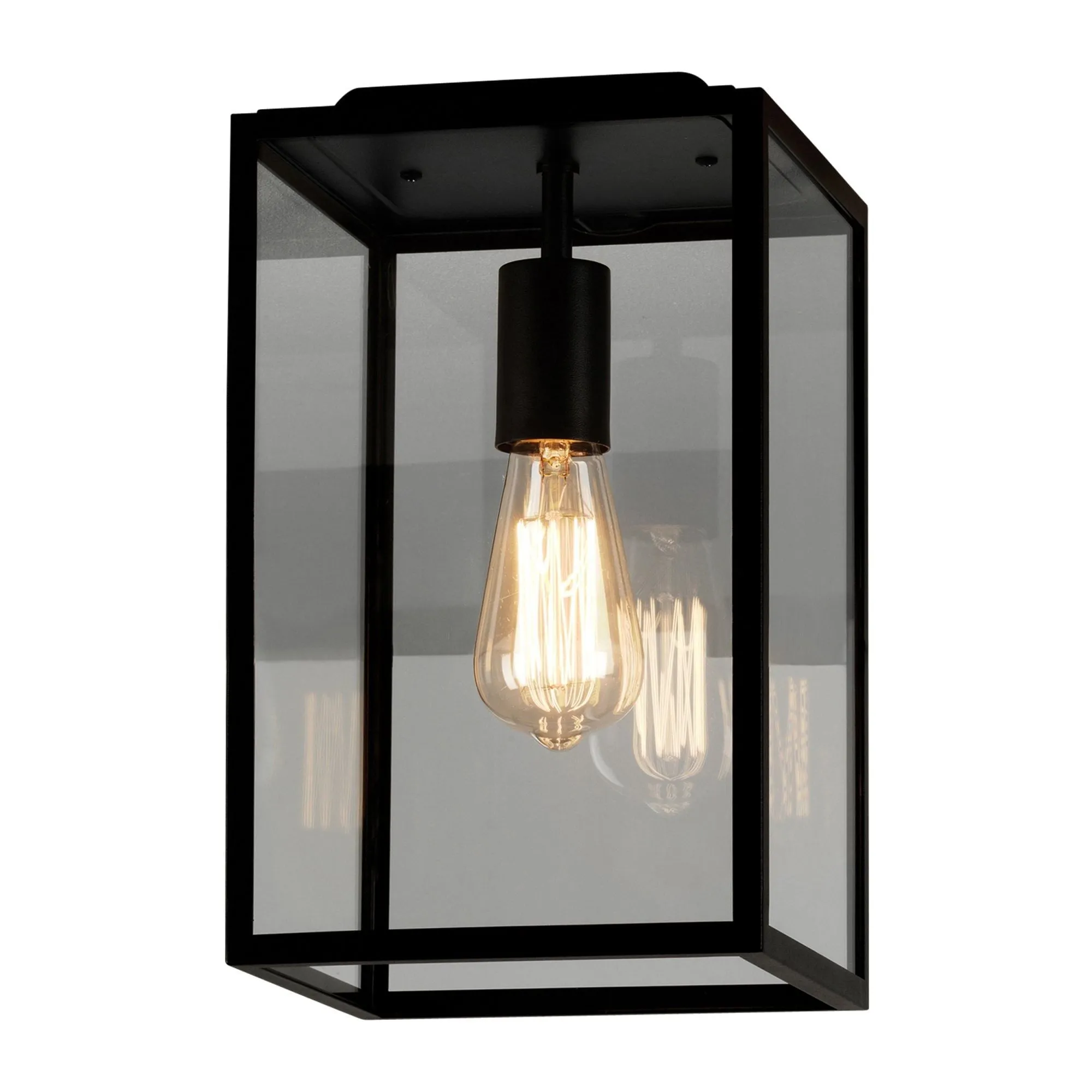 Astro 1095021 Homefield Outdoor Ceiling Light Black