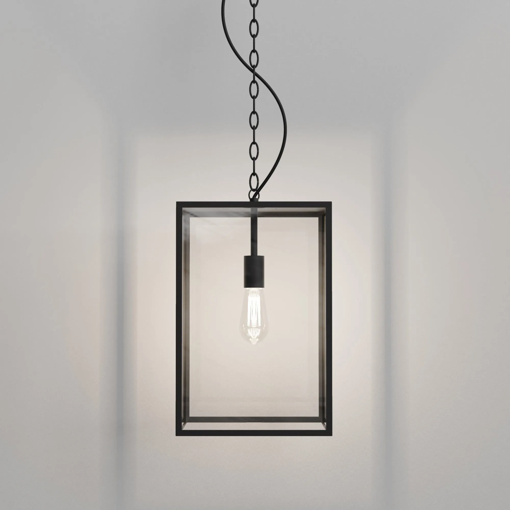 Astro 1095033 Homefield Pendant 450 Textured Black