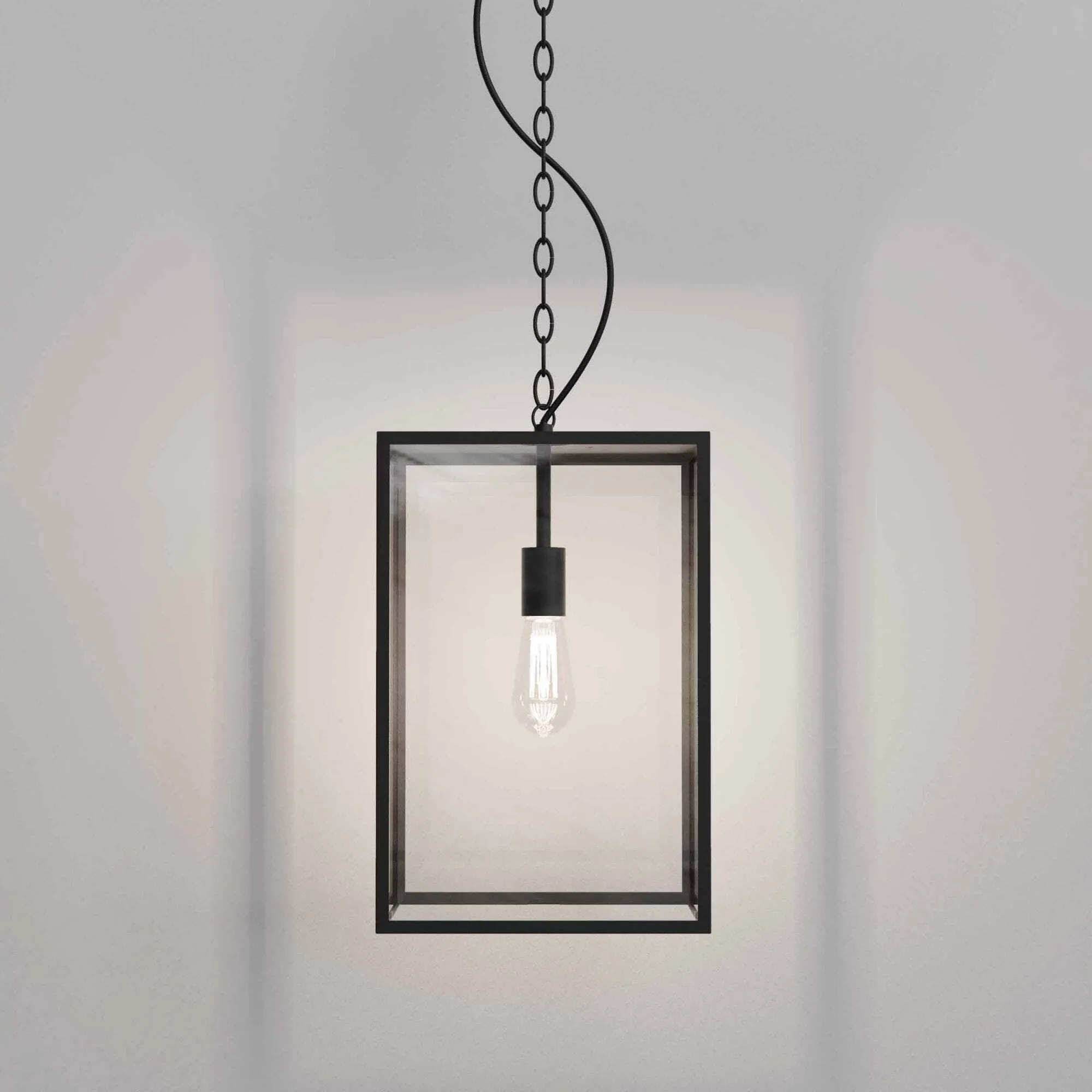 Astro 1095033 Homefield Pendant 450 Textured Black