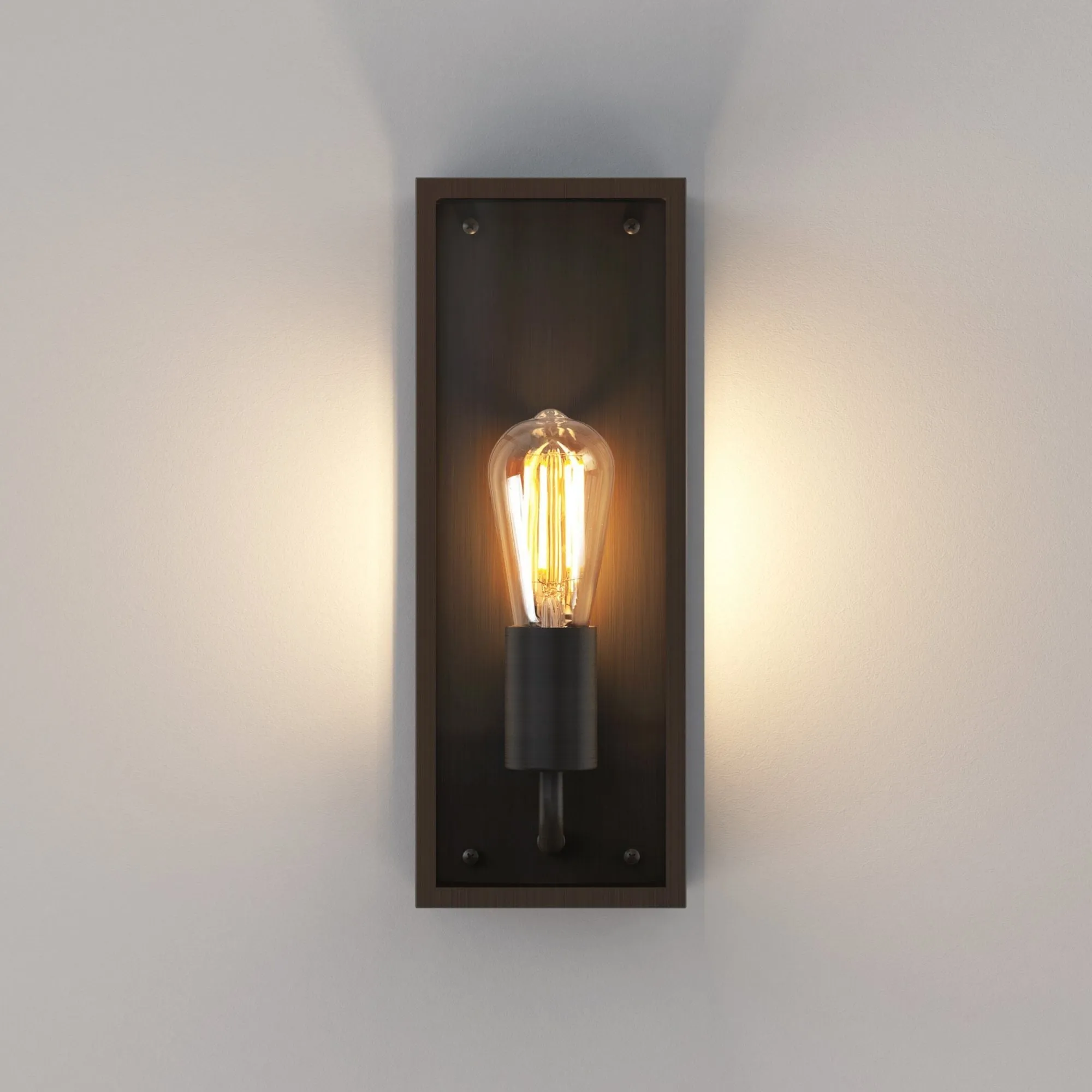 Astro 1183018 | Messina 130 Outdoor Wall Light | Bronze Finish