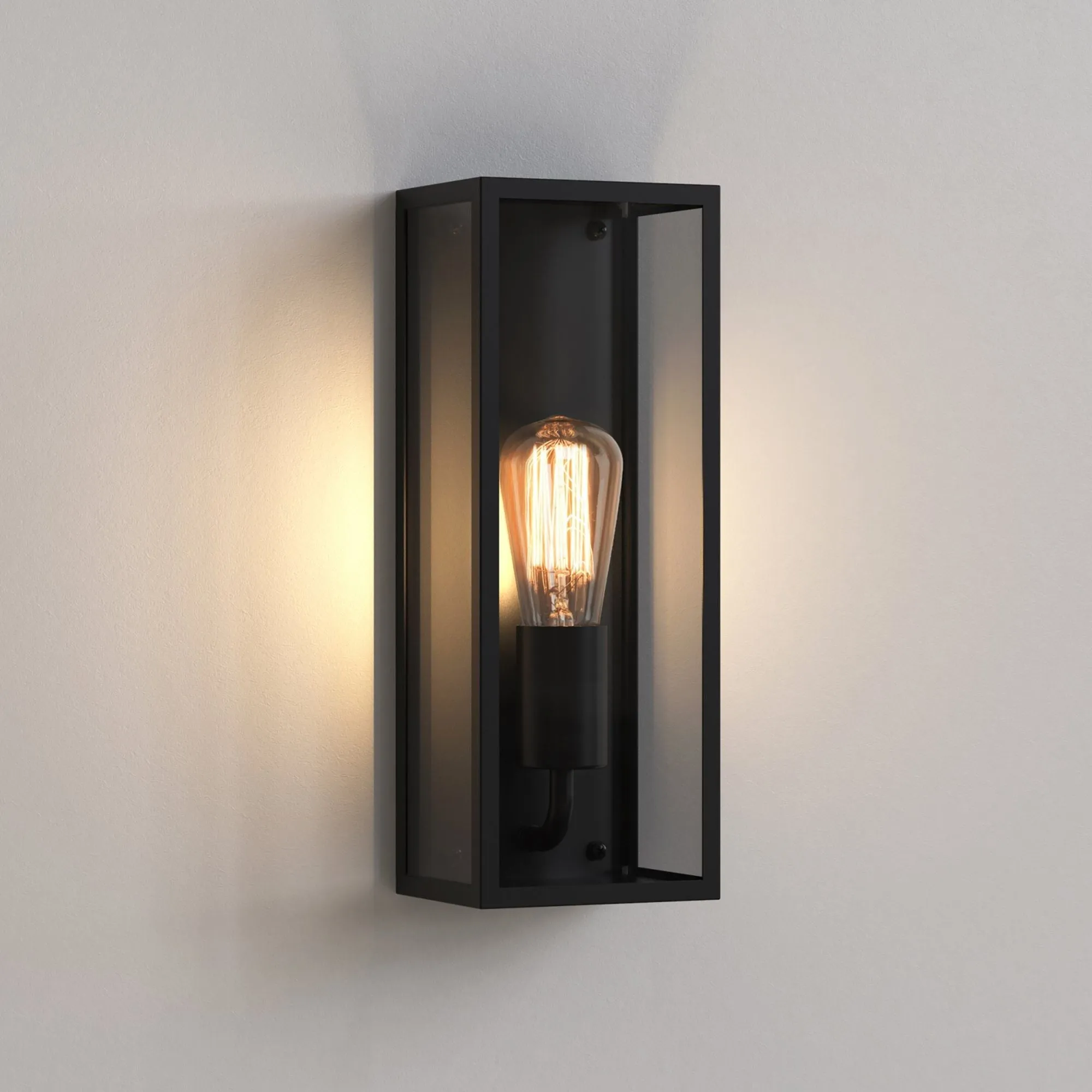 Astro 1183029 | Messina 130 Outdoor Wall Light | Textured Black Finish
