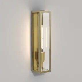 Astro 1402007 Harvard Coastal Outdoor Wall Light Natural Brass