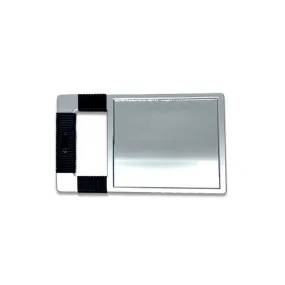 Beautopia Hand Held Mirror Silver With Handle