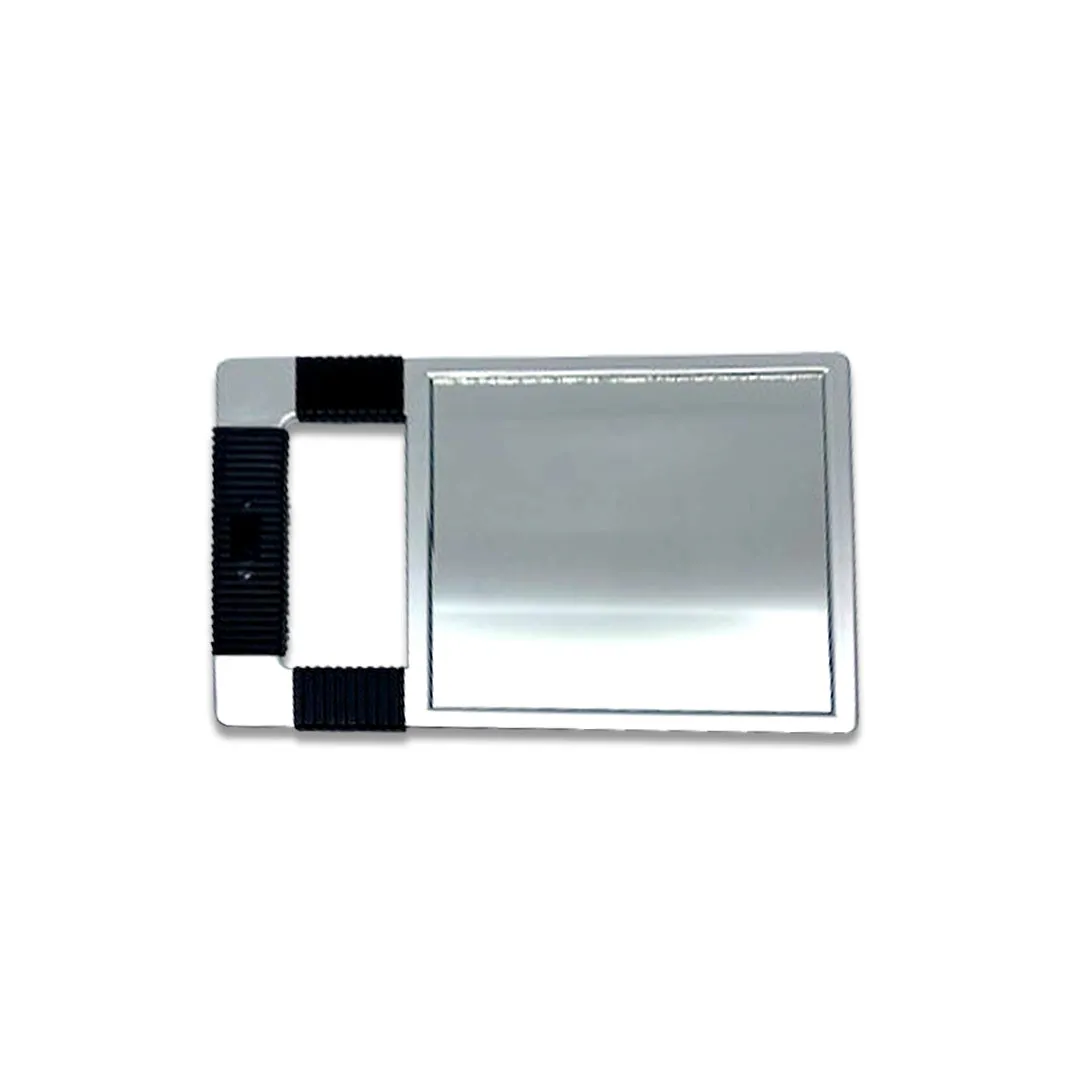 Beautopia Hand Held Mirror Silver With Handle