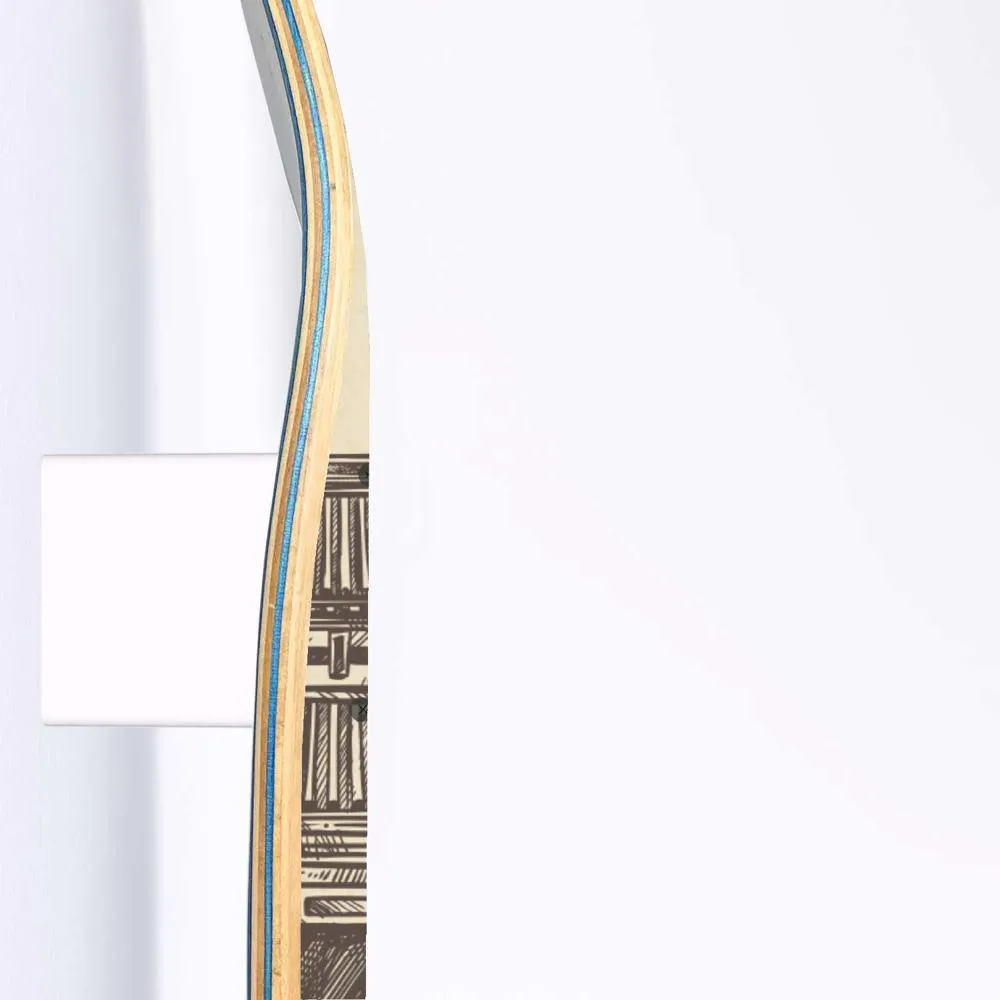 Buda Skateboard Wall Art