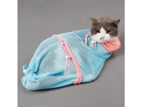 Cat Washing Bags Blue Pink 62*33Cm