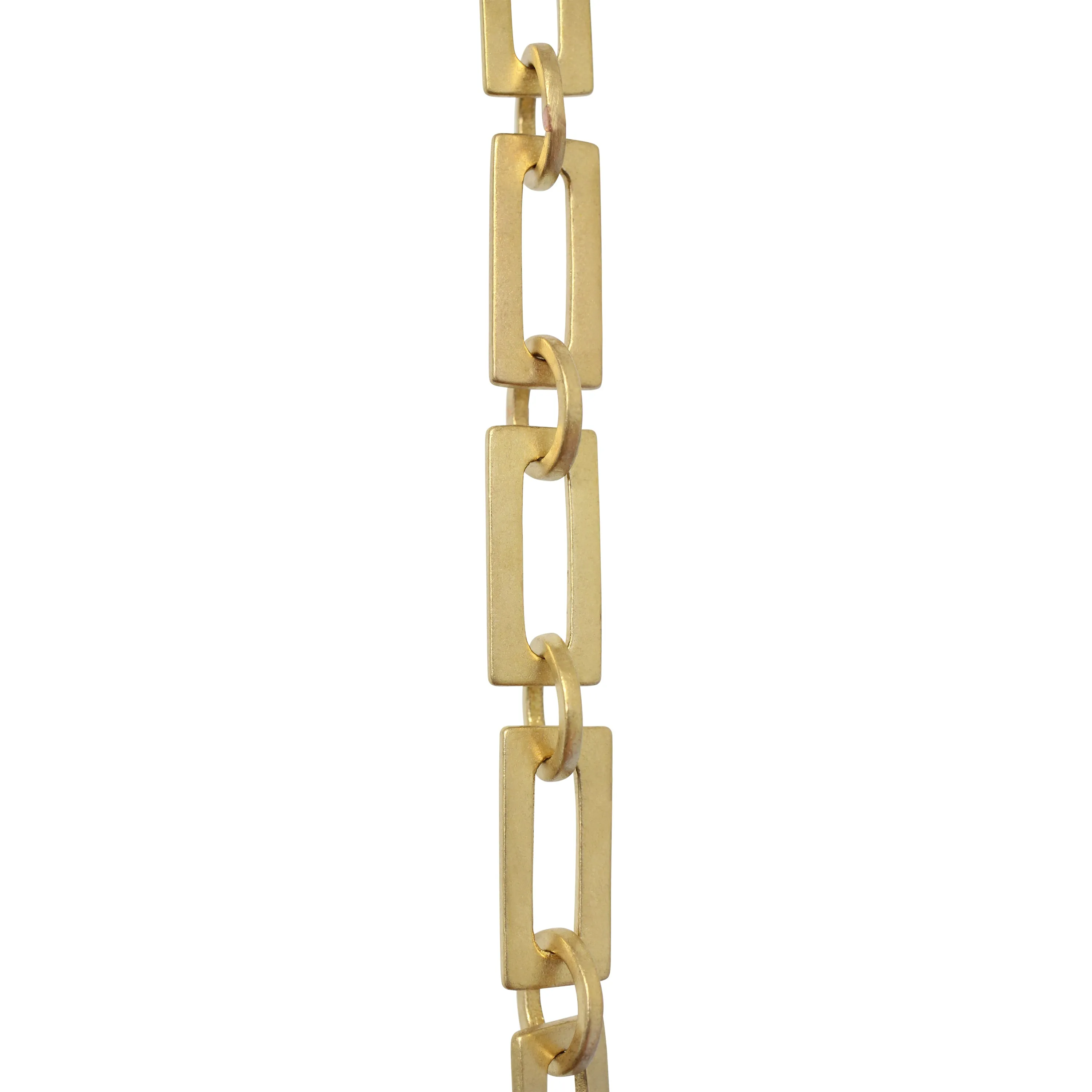 [Chain BR12-W] Brass Rectangle Chandelier Chain