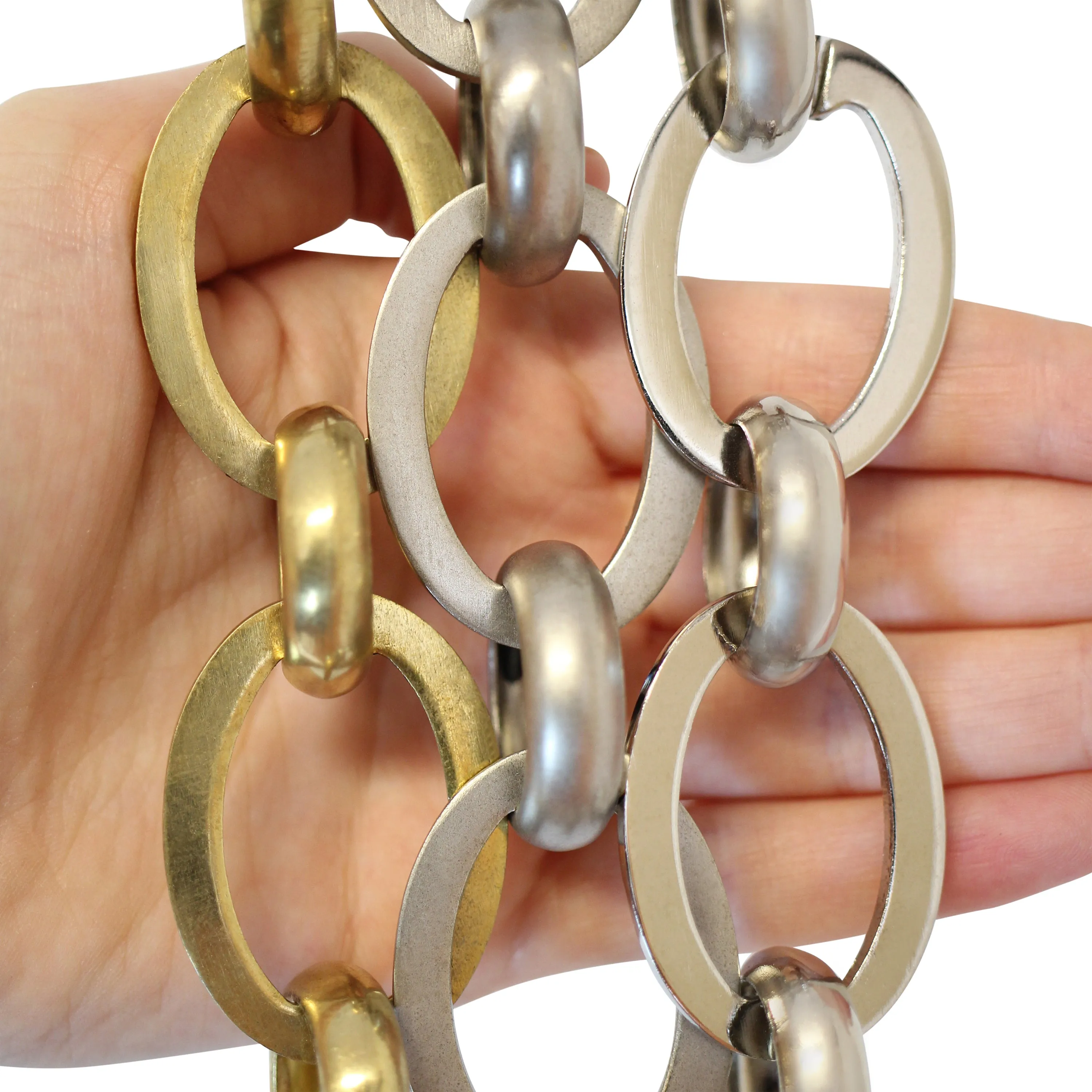 [Chain BR14-U] Brass Loop Chandelier Chain