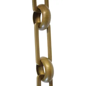 [Chain BR19-U] Brass Rectangle Chandelier Chain