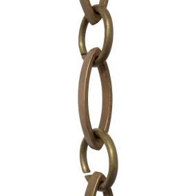 [Chain BR26-U] Brass Loop Chandelier Chain
